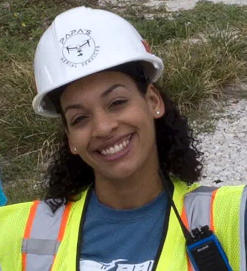 Kaylan Petitpapa, drone pilot